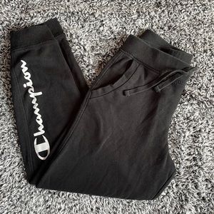 Black Champion sweatpants
